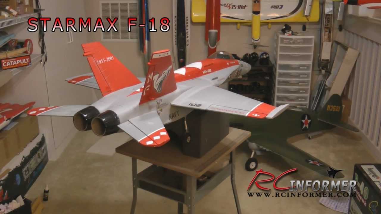 Starmax F-18 Hornet 90mm Upgrade Video Series Intro By: RCINFORMER.COM