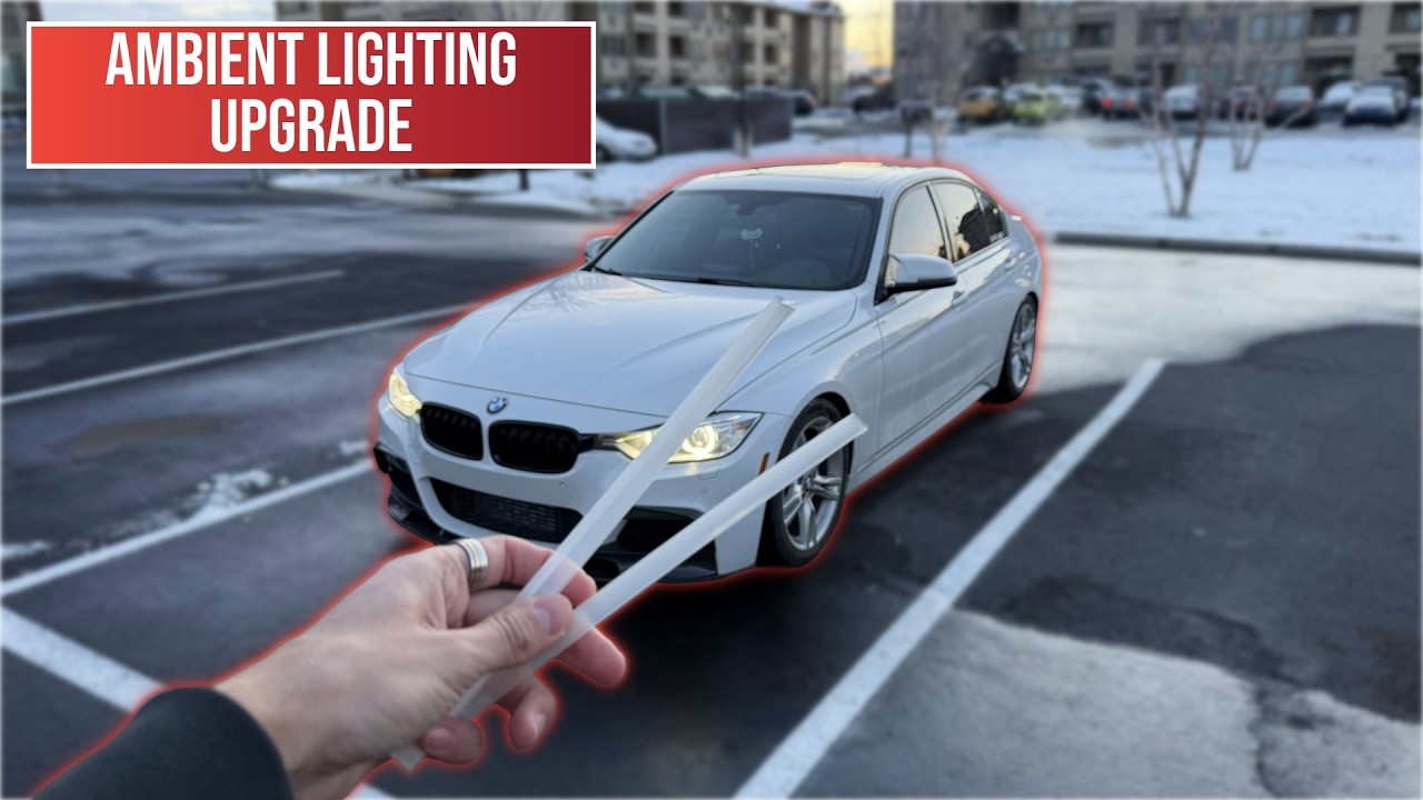 CHEAP AMBIENT LIGHTING UPGRADE IN 5 MINUTES | F Series BMW
