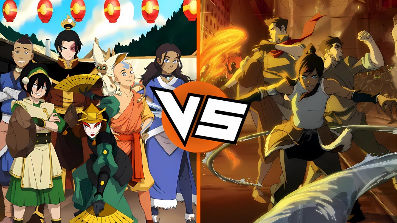 Team Aang vs Team Korra
