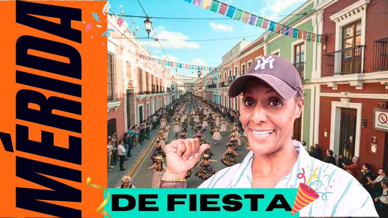 Mérida Está de Fiesta🎉 484 Años Recorridos a Pie