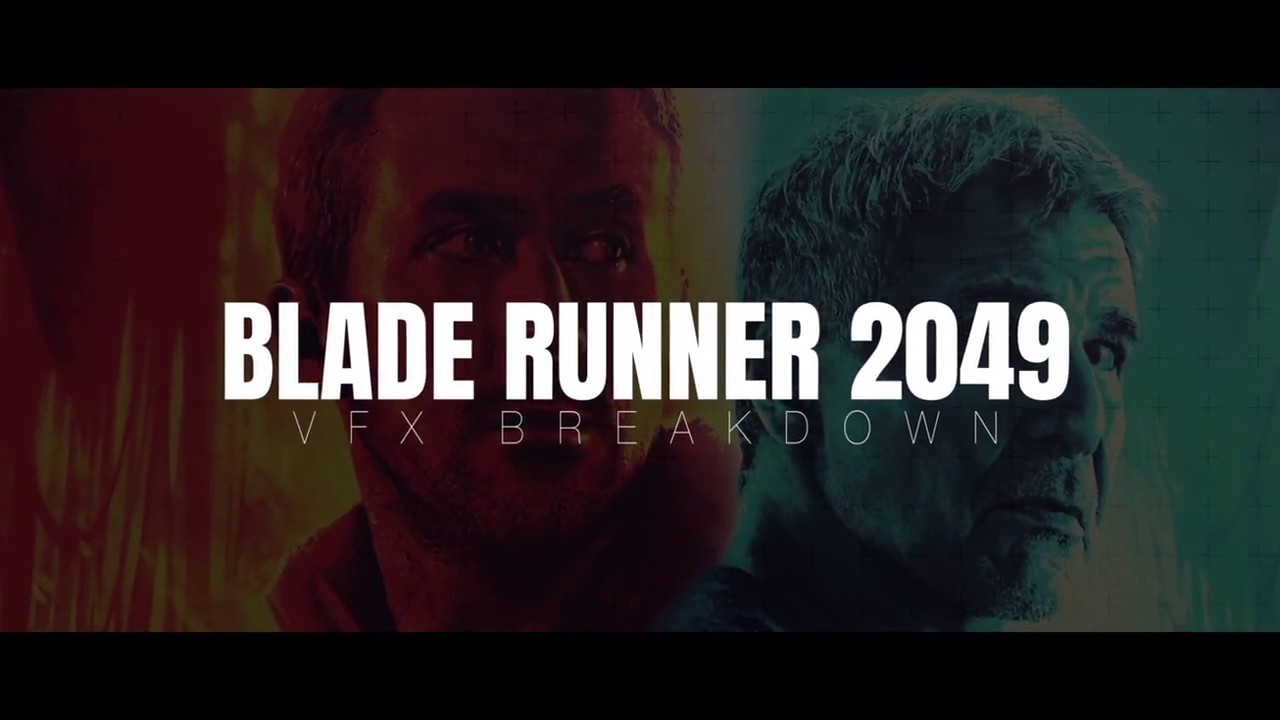 Blade Runner 2049 - Befores and afters VFX reel
