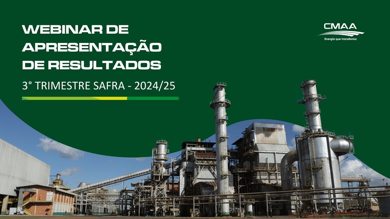 Webinar de Apresentação de Resultados do 3º trimestre Safra 2024/25