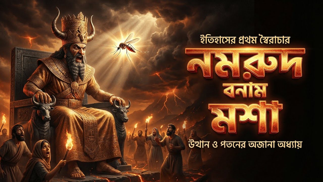 নমরুদ কে ছিল? কেন আল্লাহ তাকে একটি মশা দিয়ে ধ্বংস করলেন | Ibrahim (AS) ও আগুনের অলৌকিক ঘটনা