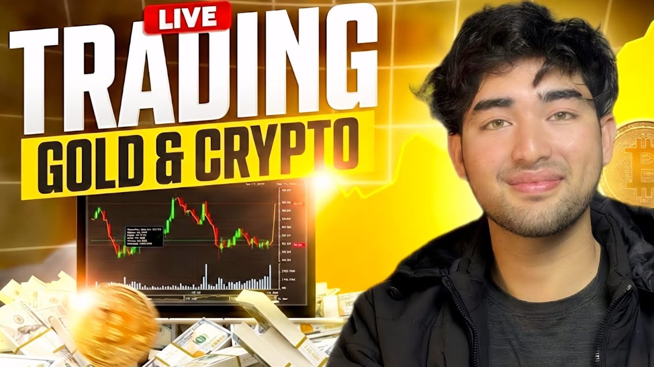 LIVE Gold & Crypto Market Analysis 🔴 | Real Time Market Setup | 25 Feb | Wealth in Whiteboard
