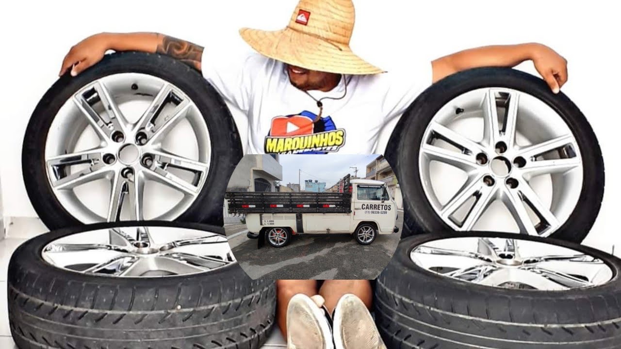 RODAS ARO 17 FICA BOM EM KOMBI??? (TIRANDO AS DÚVIDAS NESSE VÍDEO)