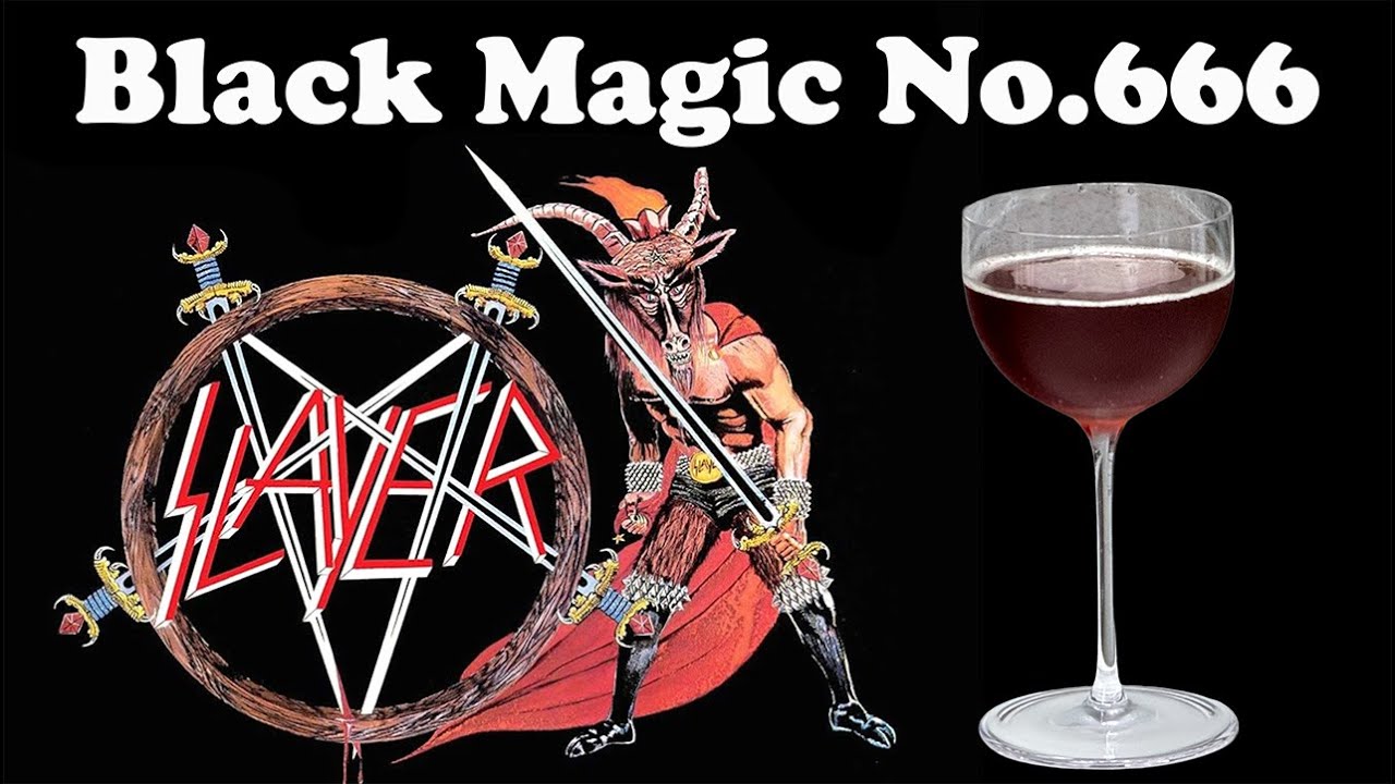 A devilish cocktail! Black Magic No.666