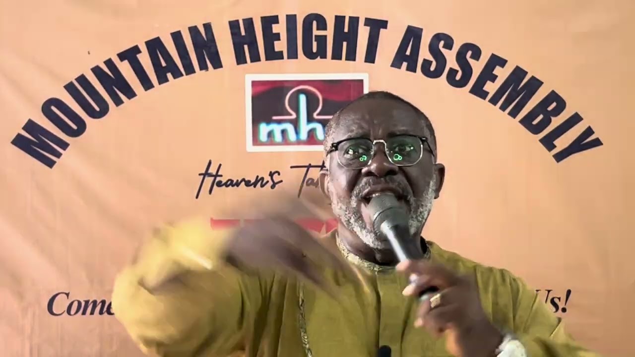 HOW TO HAVE FAITH by Bishop Ukaegbu Ogwo, Overseer, Mountain Height Assembly 