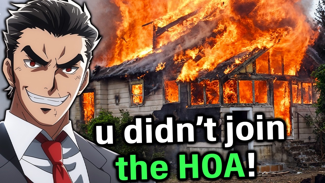 Neighbor Burned Down My House Cuz I Refused to Join His NEW HOA Community!