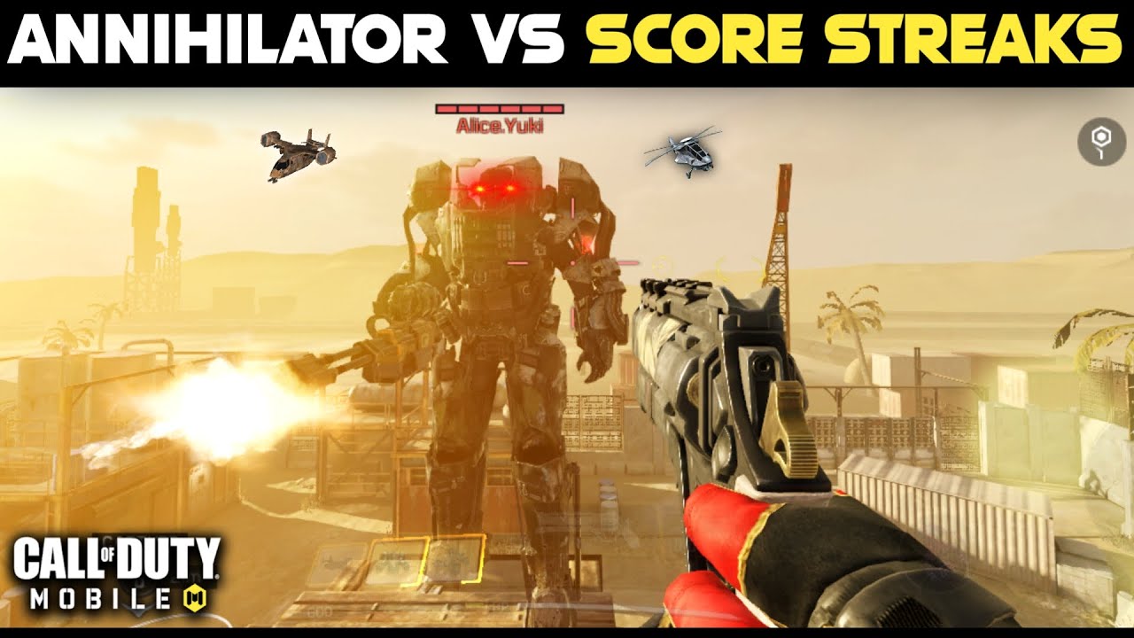 ALL TYPE OF EXPERIMENTS WITH ANNIHILATOR IN MULTIPLAYER MODE - CALL OF DUTY MOBILE [FUNNY MOMENTS]