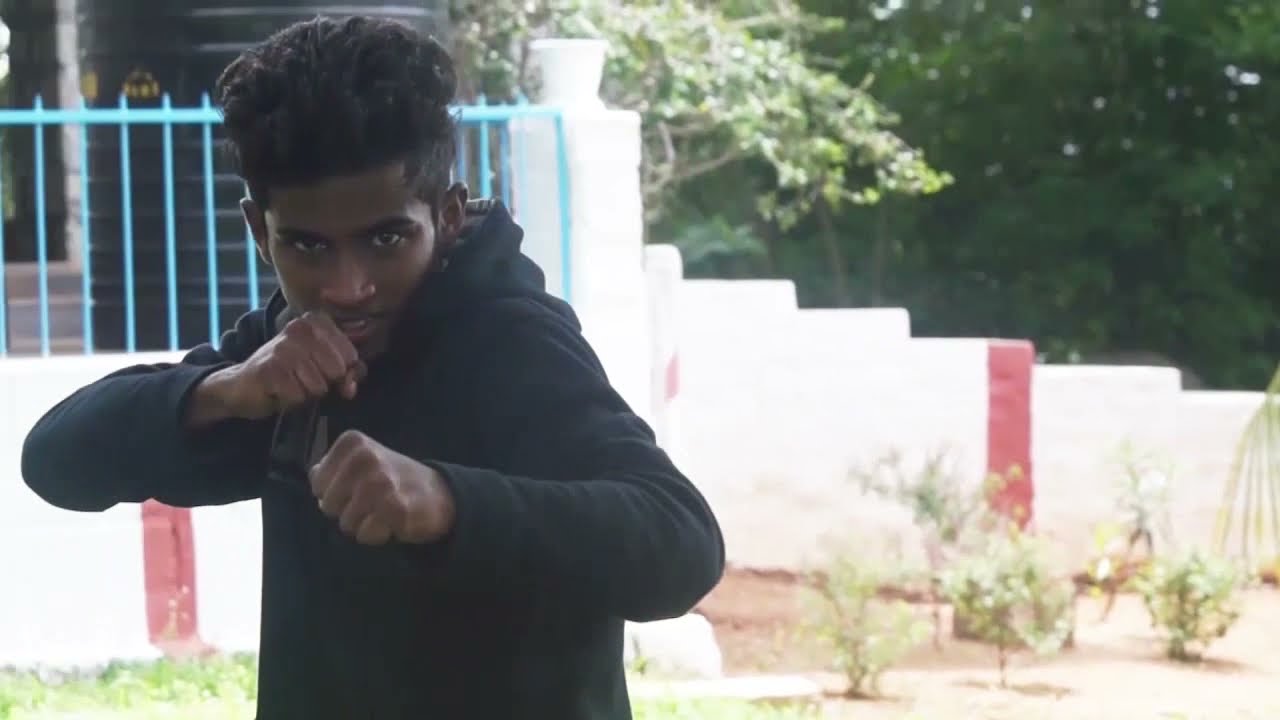 Indian martial arts fight (fight clip)