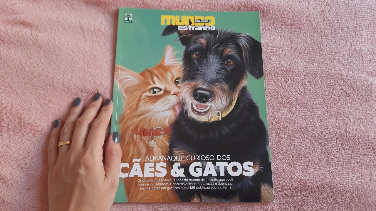 ASMR Folheando Revista | Mundo Estranho - Cães e Gatos