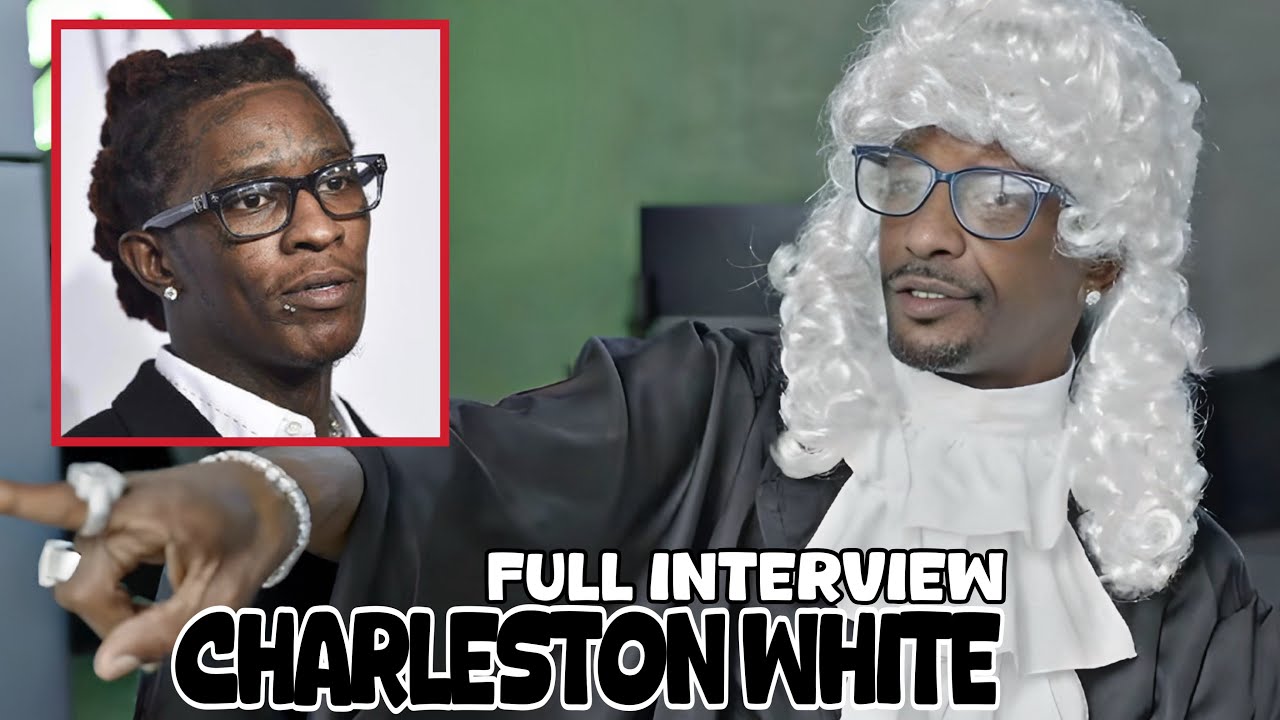 Charleston White goes off on Young Thug for interrogation video (Starts crying during interview!)