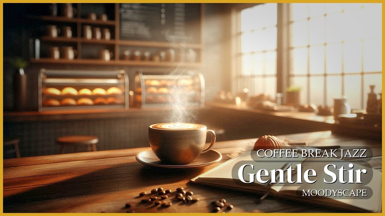 Gentle Stir ☕🎷 — Soft Jazz for Easy Focus (30 Min)
