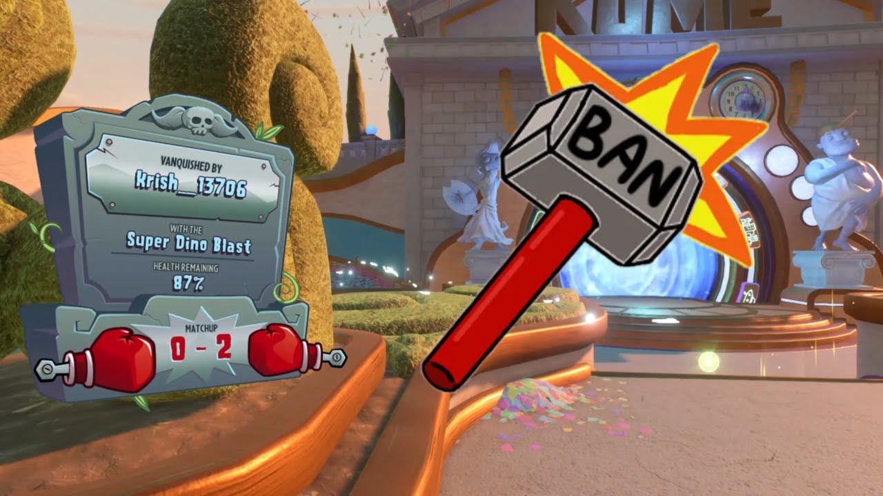 Hacker Gets Banned Mid-Match in Plants vs. Zombies Garden Warfare 2