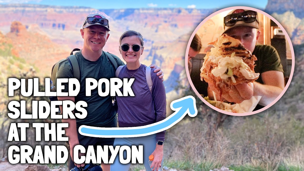 I ordered Pulled Pork Sliders at the Grand Canyon.