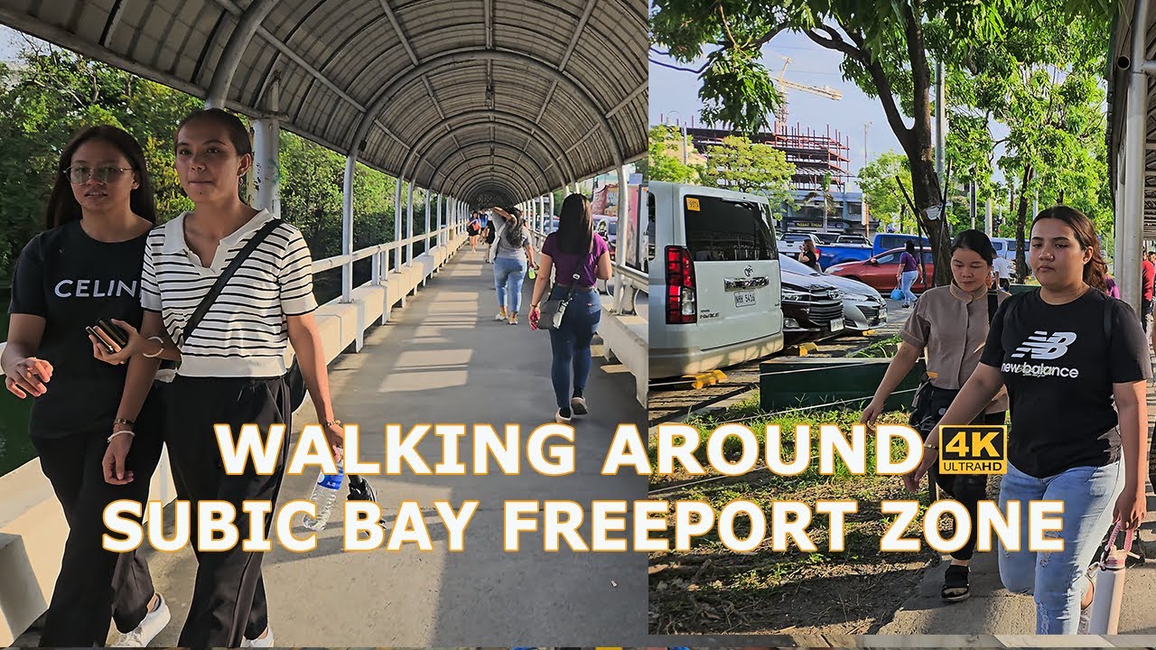 WALKING AROUND SUBIC BAY FREEPORT ZONE 2024 [4K HDR]