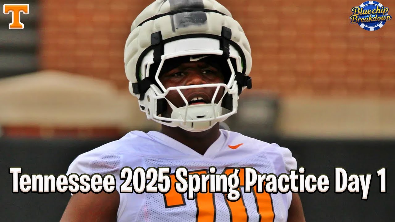 Tennessee Vols Spring Camp Day 1 2025