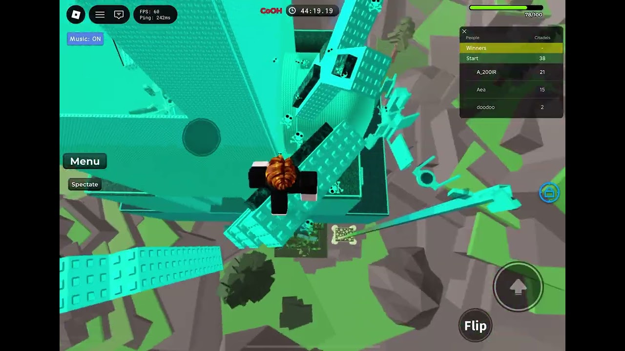 Citadel Of Overcomimg Harted Beaten! 