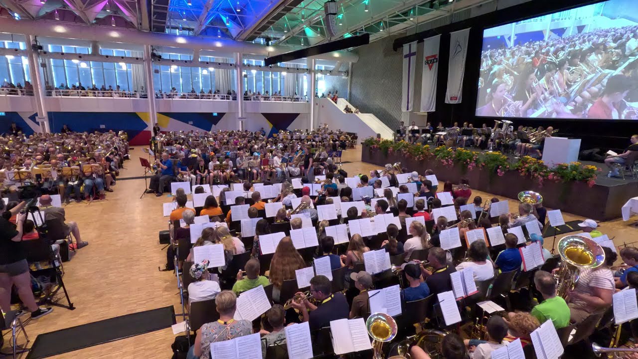 Landesposaunentag 2025 - 602 - Gottesdienst Donauhalle - 