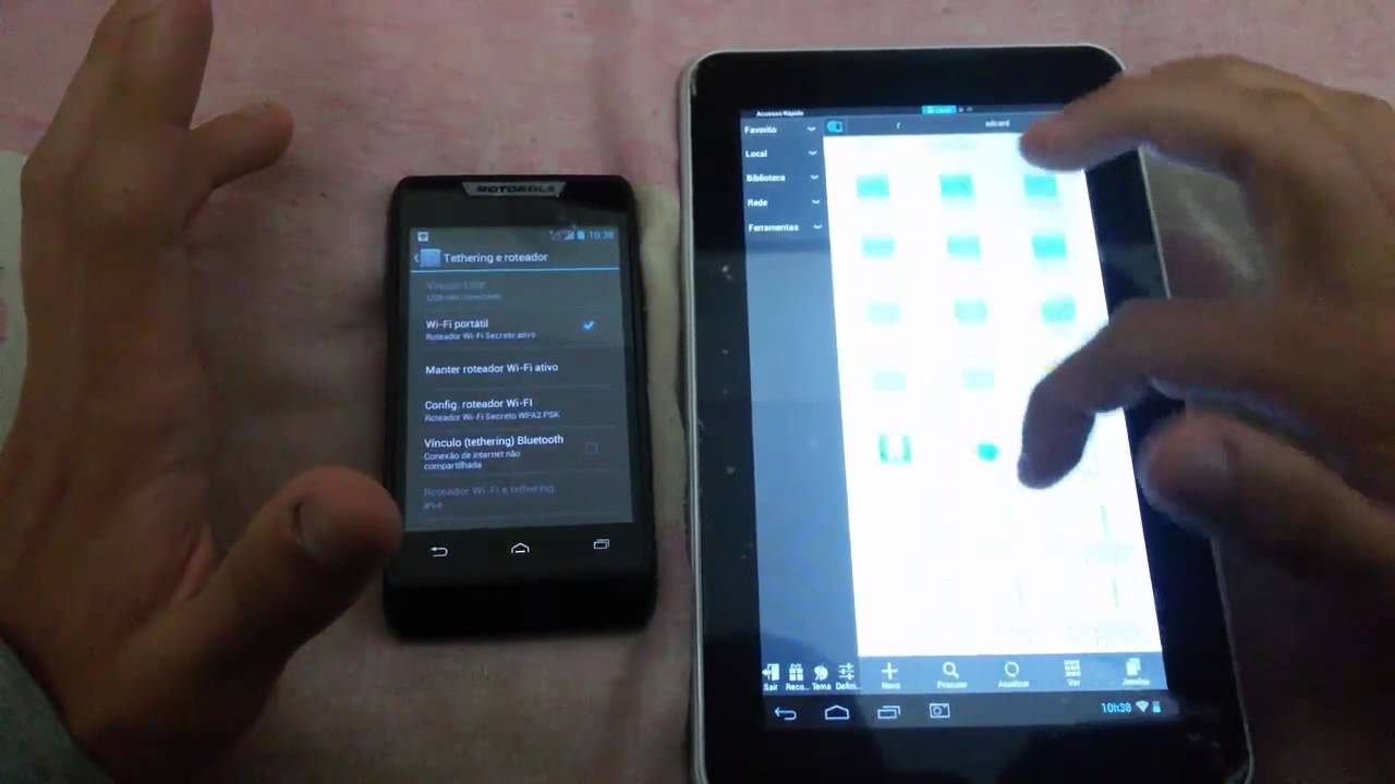 Passando arquivos de um aparelho para outro sem Bluetooth e sem internet!!