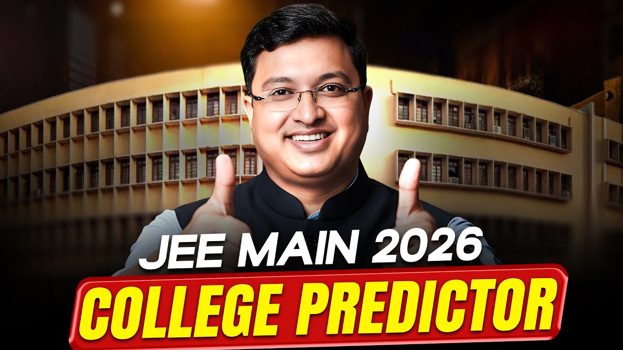 JEE Main 2026: College Predictor As Per JEE Percentile🤔| Percentile Vs Colleges | NV Sir #jee2026