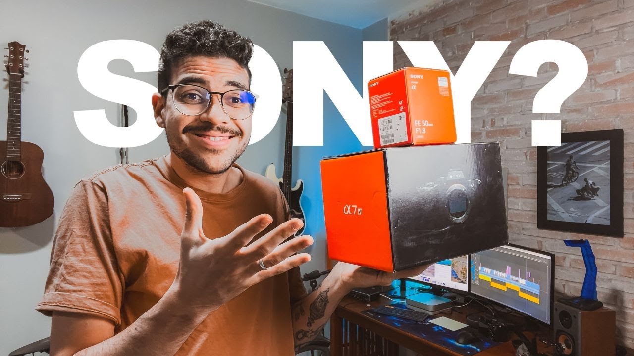 TCHAU, FUJIFILM E OLÁ, SONY! - UNBOXING, PRIMEIRAS IMPRESSÕES E FOTOGRAFIA DE RUA! (SONY A7IV)