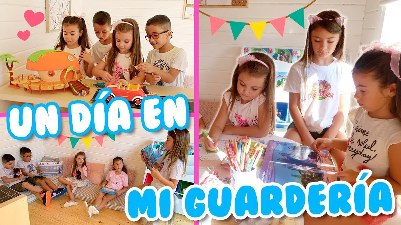 24 HORAS en la GUARDERIA (Maestra por un dia) 👶 ¿Se portarán bien?