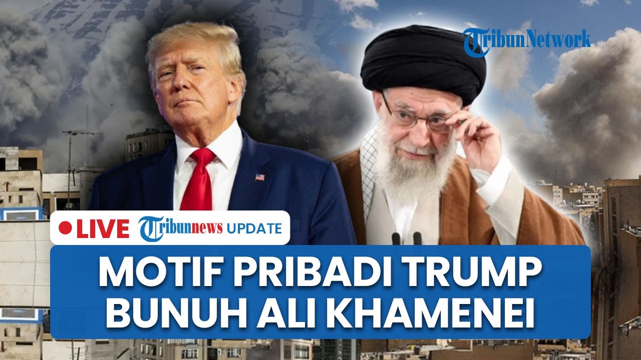 🔴LIVE: Trump Ungkap Motif Pribadi Bunuh Khamenei: Saya Menghabisinya sebelum Ia Menghabisi Saya