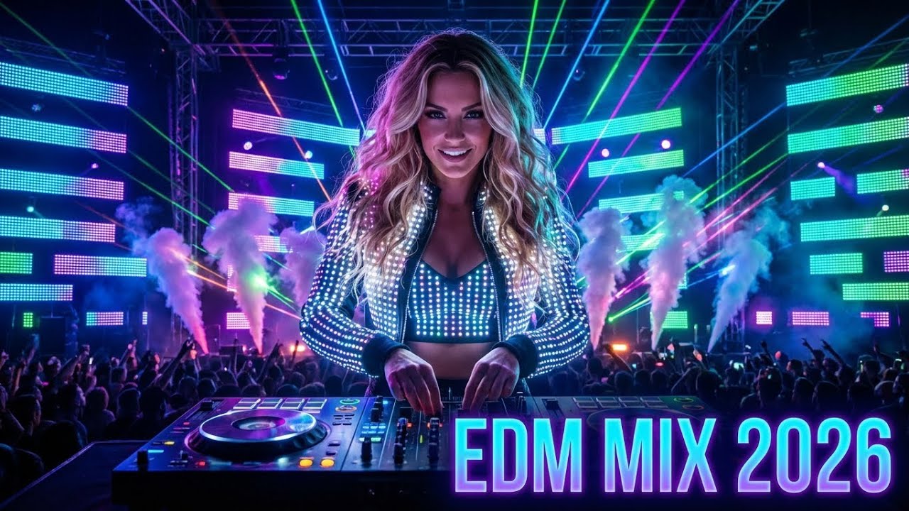 EDM Playlist 2026 💥 Popular Songs Remixed for Bass Lovers