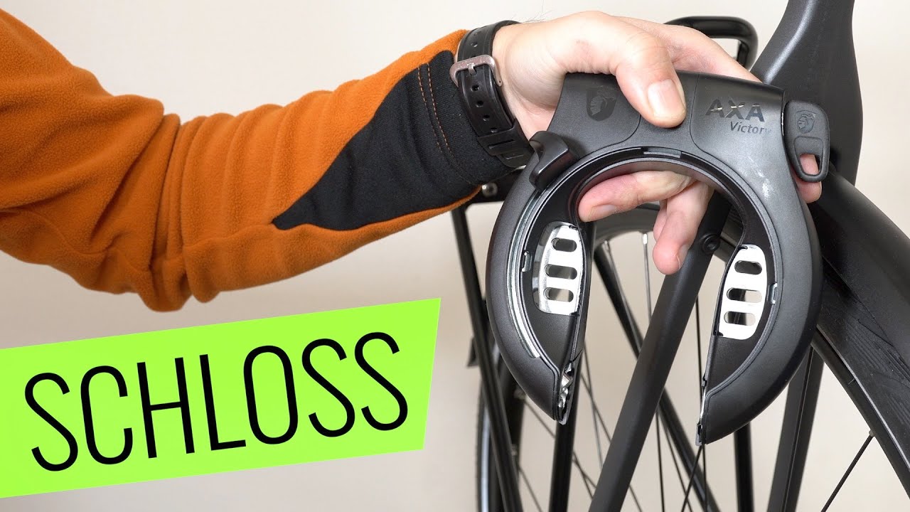 RAHMENSCHLOSS MONTIEREN (Ab- und Anbau) - einfach & schnell - Fahrrad.org