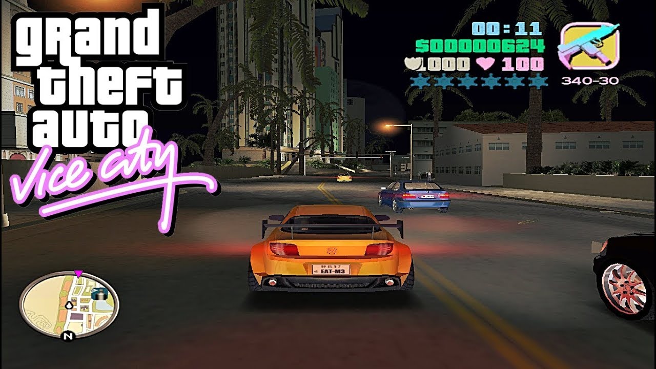 Grand Theft Auto: Vice City DELUXE (2004) - The Pursuit of Happyness  - Best Trainer Mod (Gameplay)