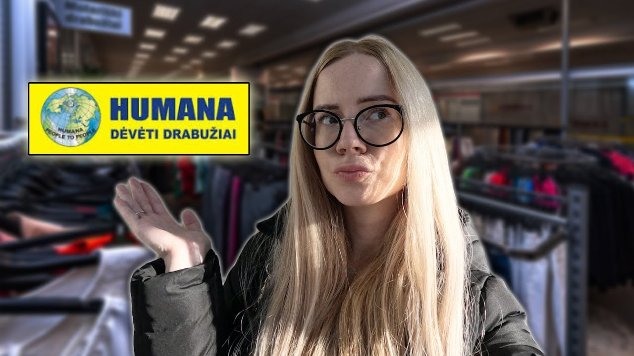 Pasivaikštome po dėvėtų drabužių parduotuves (HUMANA)
