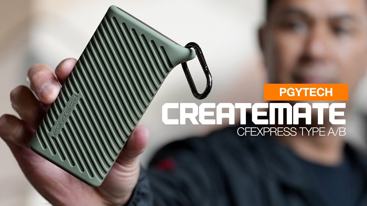 Необходимый аксессуар для EDC — считыватель карт PGYTECH CreateMate CFExpress Type A и B