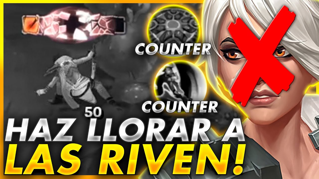 😤¡ME ROBA RIVEN y le SACO EL CAMPEON MAS HORRIBLE y ASQUEROSO CONTRA EL QUE PUEDE JUGAR! *TERRIBLE*