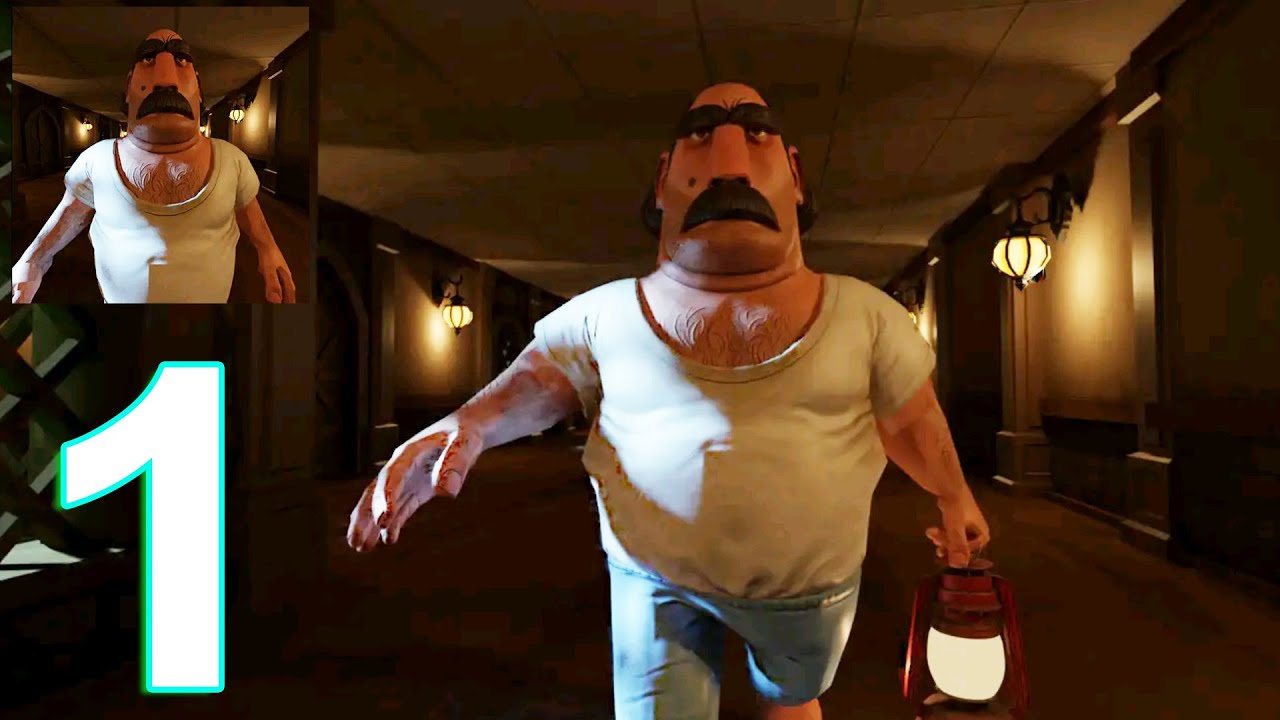 Virtual Scary Neighbor Game Gameplay Walkthrough Part 1 Level 1-10 (IOS/Android)