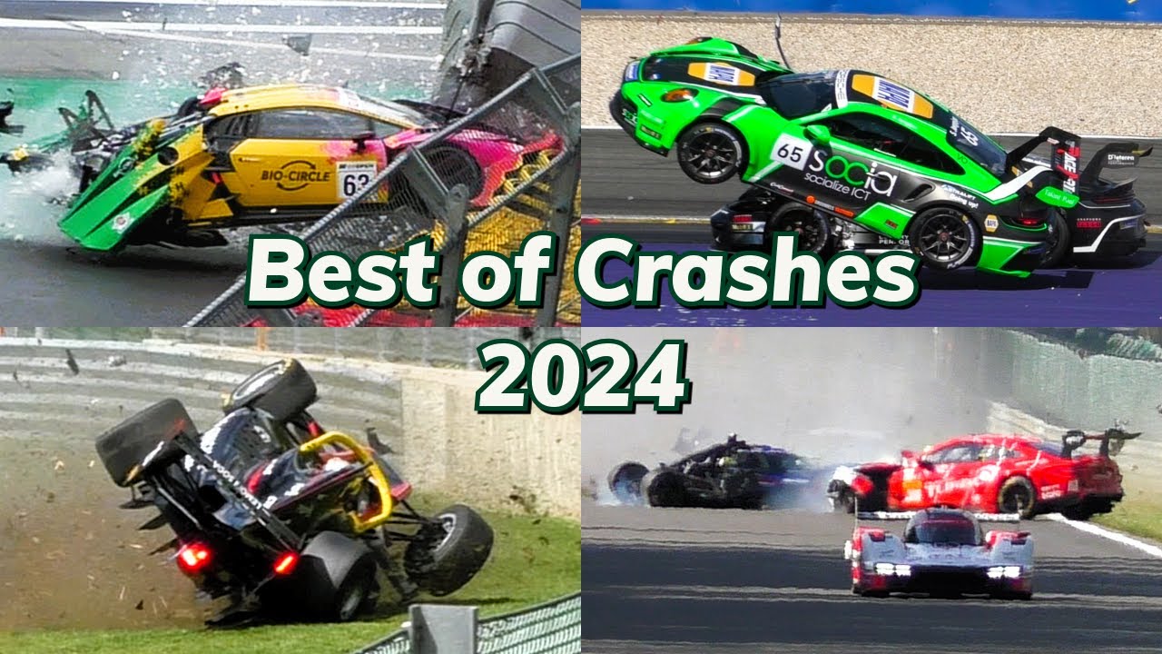 Motorsport CRASHES & SPINS Compilation 2024 (Spa-Francorchamps & Nürburgring)