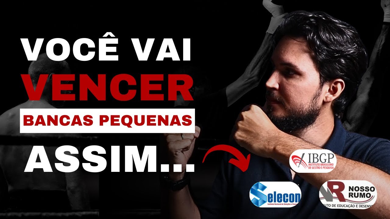 As BANCAS PEQUENAS Vão COBRAR ISSO e Você Vai Acertar | Agente de Saúde e Agente de Endemias