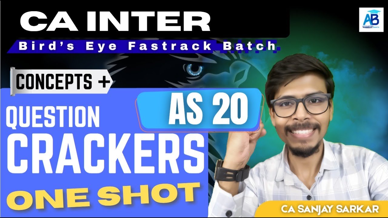 📊 AS-20 -Earning per share I Concepts + Impt Ques. practice I CA Inter Sept 25 onwards