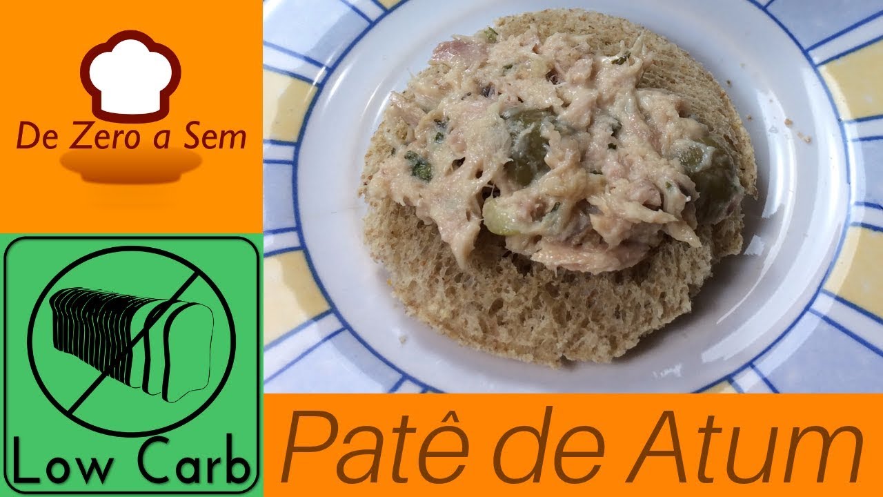 Pat&ecirc; de Atum Low Carb