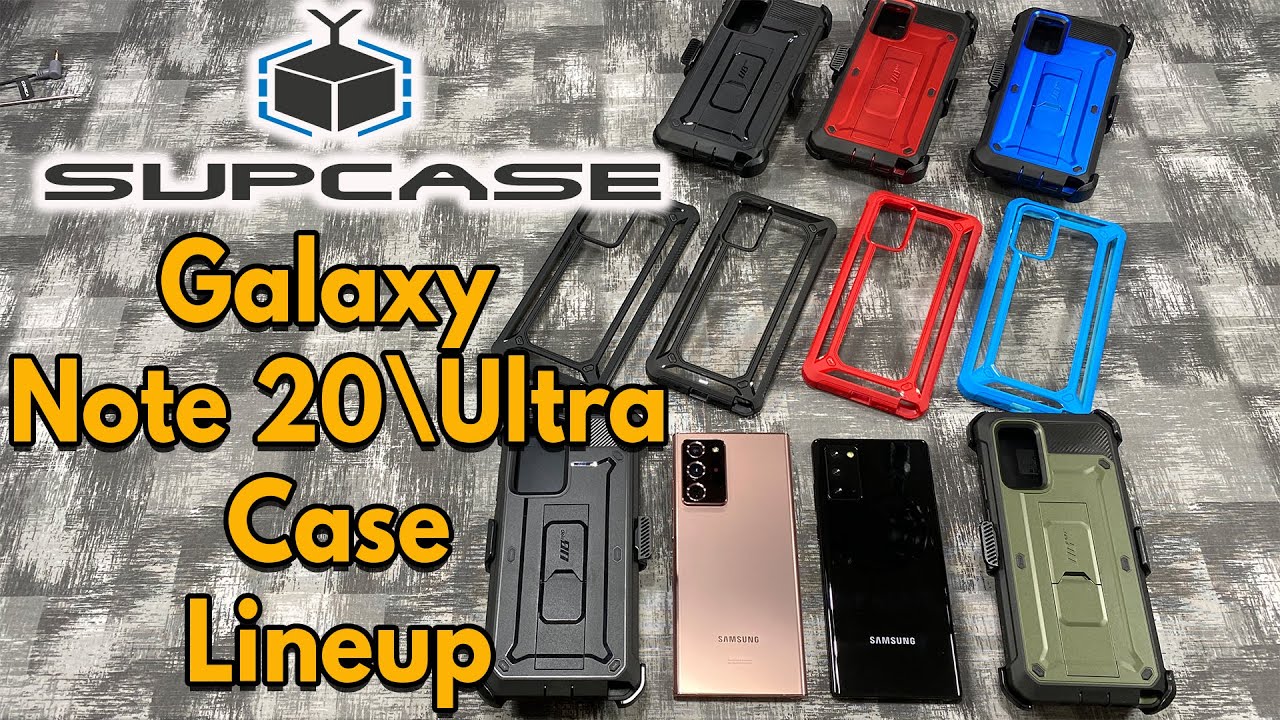 Samsung Galaxy Note 20 Case Lineup by Supcase - Review