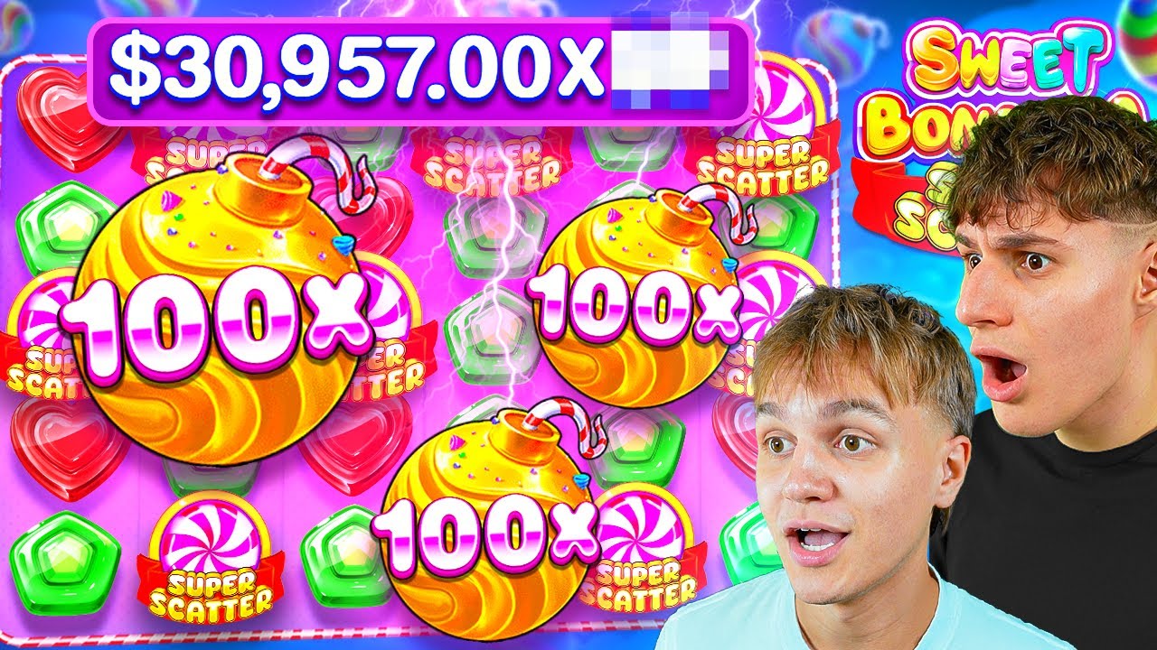 OUR BIGGEST WIN ON SWEET BONANZA SUPER SCATTER (HUGE BONUS)