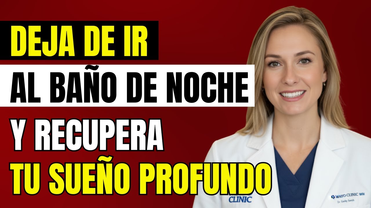 URÓLOGA REVELA: El error nocturno que debilita tus músculos y te obliga a orinar más veces