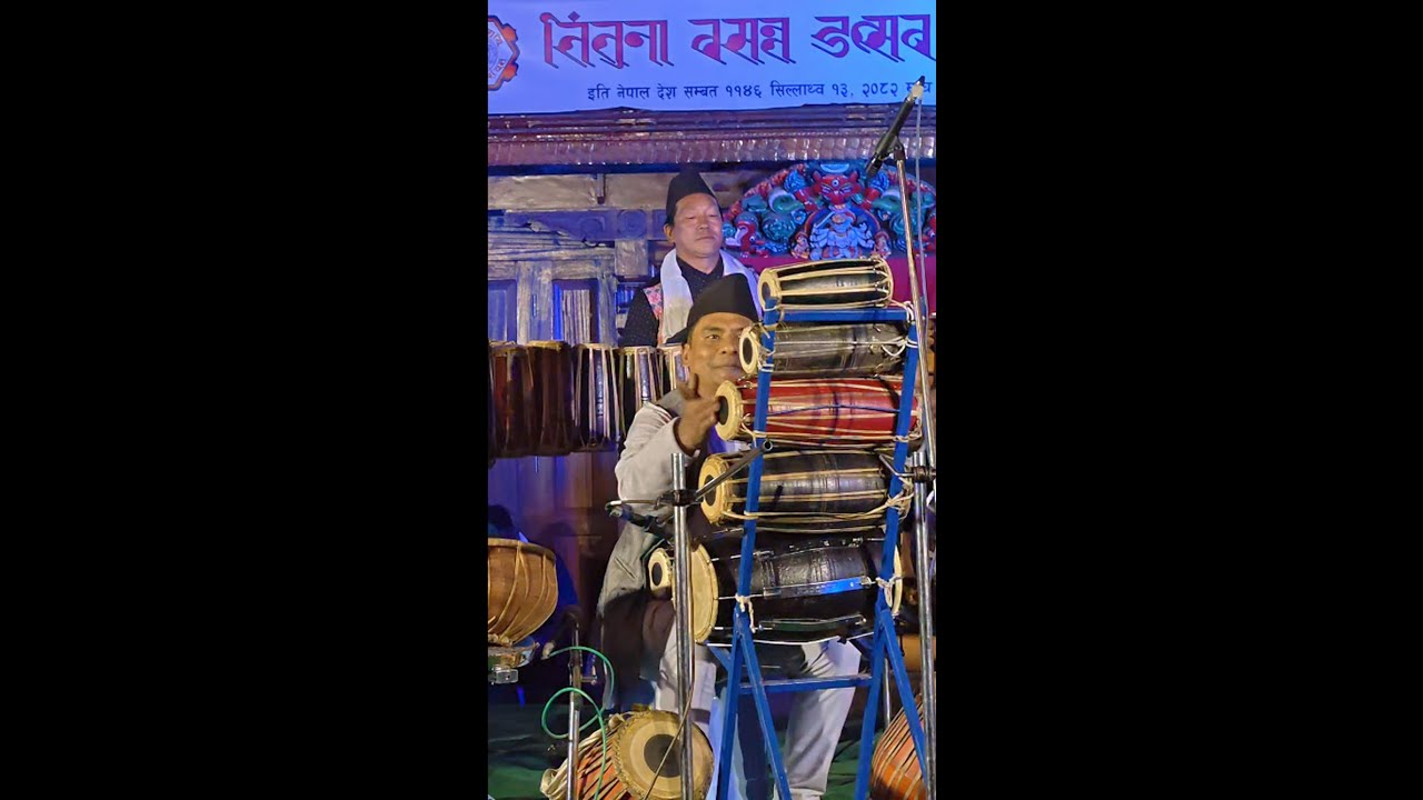 Awesome Presentation of 26 Drums by Naresh Prajapati || Bhintuna Basanta Utsav 1146 | Ason