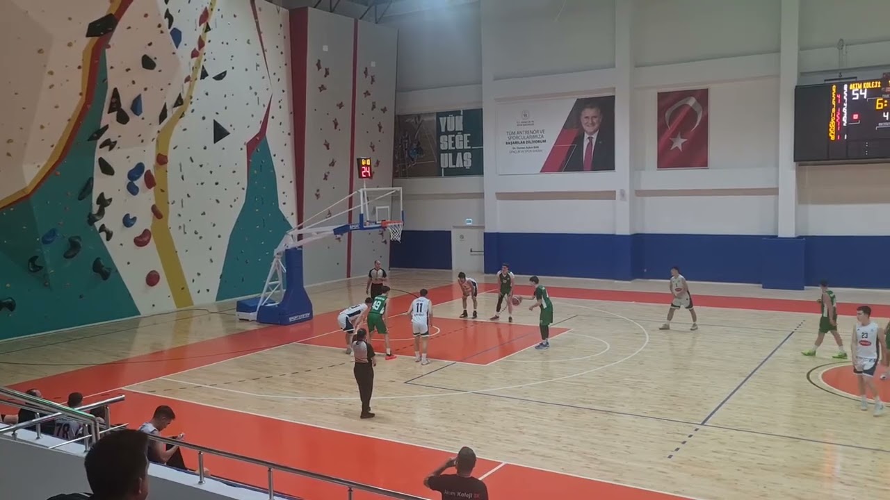 Yalova Belediye-Akım Koleji U18 Marmara Bölgesi Basketbol maçı 18.02.2026