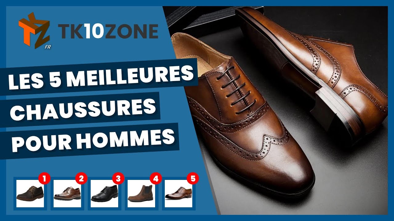 Les 5 meilleures chaussures pour hommes de style urbain