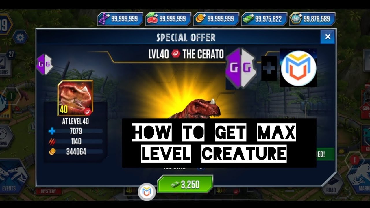 HOW TO GET MAX LEVEL CREATURES|GAME GUARDIAN HACK|JWTG|