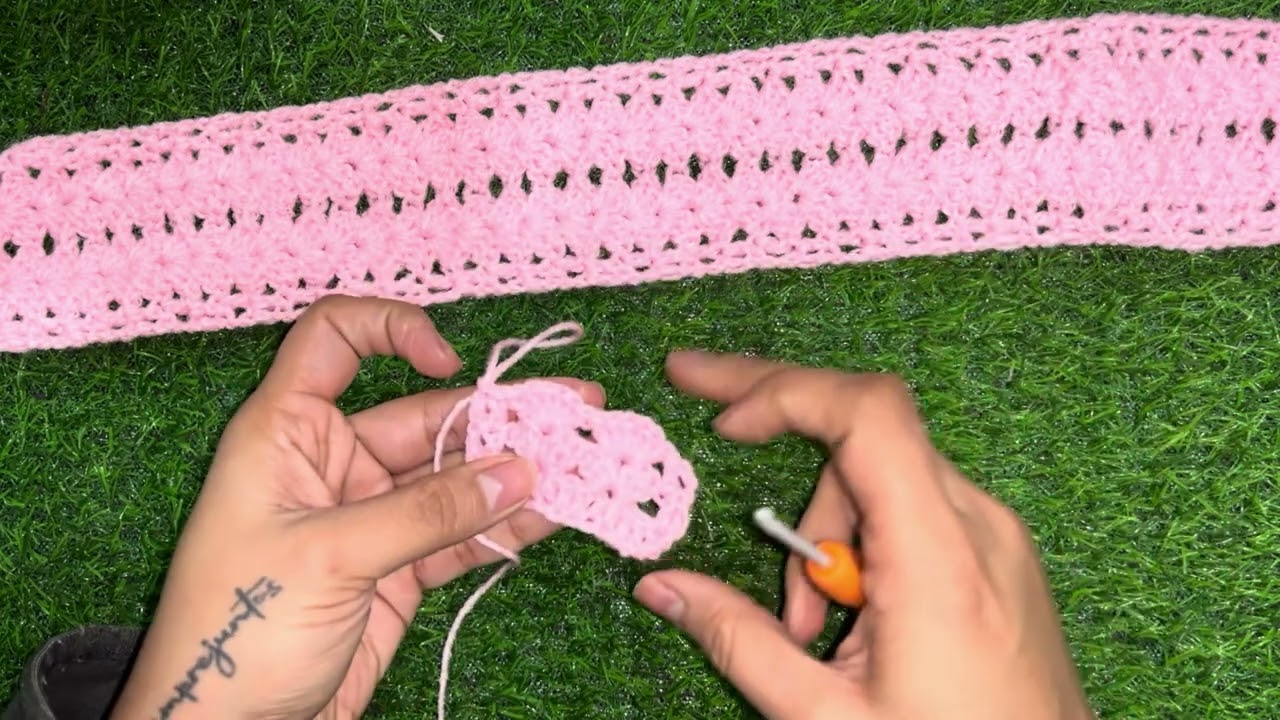 How to crochet muffler || radha Krishna muffler 