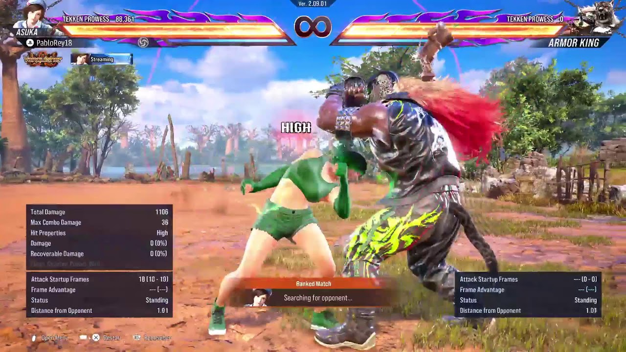 Tekken 8    Hitting Red Rank before Season 3  Reset!!