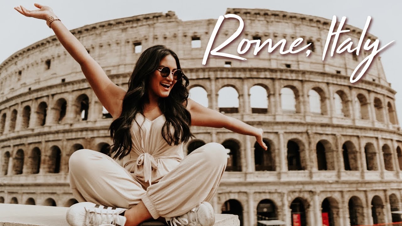 FIRST TIME IN ROME, ITALY: Colloseo, Spanish Steps, Trastevere, Piazza Venezia  Cinematic Vlog