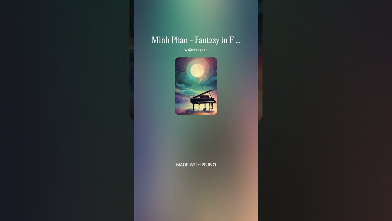 Minh Phan - Fantasy in F minor for Guitar, Piano and Orchestra